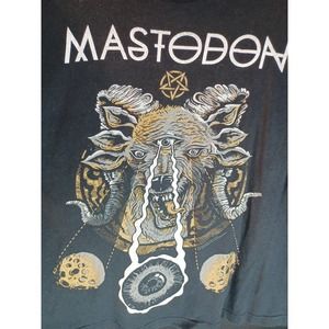 Mastodon Tour 2015 Shirt Medium Pacific Tag 21x25